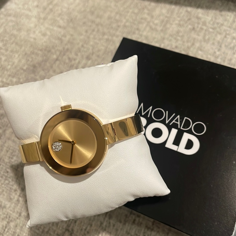 Movado Gold Watch
